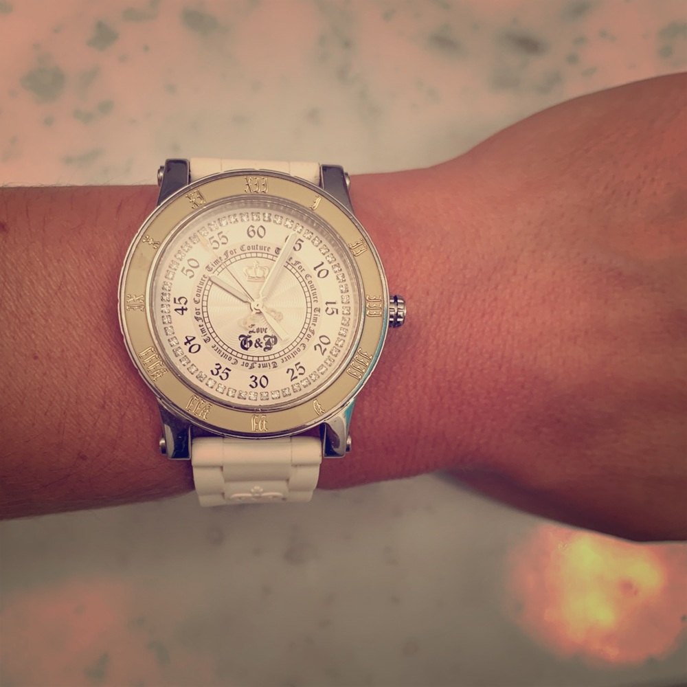 Juicy Couture White Jelly Watch